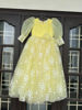 Picture of Yellow fancy frock 3-4Y