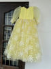 Picture of Yellow fancy frock 3-4Y