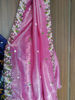 Picture of Crushed space silk lehenga set