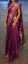 Picture of Purple Banaras georgette saree
