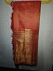 Picture of Royal Red Gold Zari Brocade Saree – Designer Embroidered Blouse