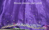 Picture of Never worn Deep Purple space silk saree