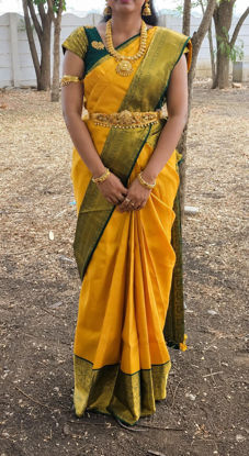 Picture of Pure kanchipuram pattu saree with blouse