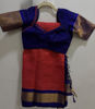 Picture of Kuppadam pattu saree with embroidered blouse