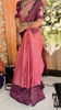 Picture of Baby pink Kanchi pattu saree with maggam blouse