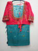 Picture of Fancy organza saree with twill net maggam blouse