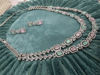 Picture of Dual tone Gemstone Necklace set
