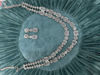 Picture of Dual tone Gemstone Necklace set