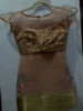 Picture of Organza saree with designer blouse
