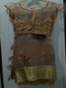Picture of Organza saree with designer blouse