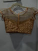 Picture of Organza saree with designer blouse