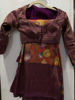 Picture of Kalamkari Banaras saree with full sleeve blouse