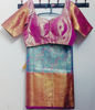 Picture of Meenakari semi kanchipattu saree