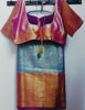 Picture of Meenakari semi kanchipattu saree