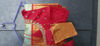 Picture of Sea green and red pattu saree