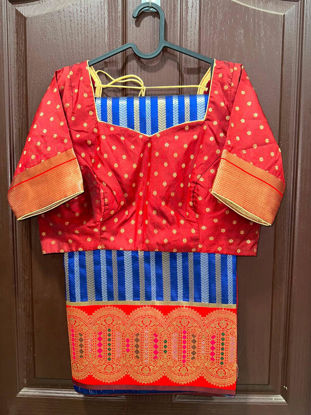 Picture of Never worn Banarasi Blue Saree