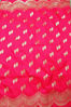 Picture of Premium quality Reddish pink Semi Katan Banaras saree