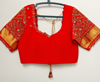 Picture of Heavy bridal maggam work blouse suitable with zardosi and spring work