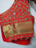 Picture of Heavy bridal maggam work blouse suitable with zardosi and spring work