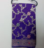 Picture of Never worn Dark purple fancy banaras saree with all over meenakari
