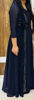 Picture of Anarkali Dress with attached ruffle drape and belt