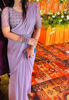 Picture of Ready to wear saree with stitched blouse and belt