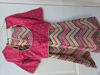 Picture of chipwork Lehanga with zigzag pattern 8-10y