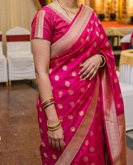 Picture of Beautiful soft banarasi saree