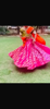 Picture of Brocade lehnga with matching potli 2-4Y