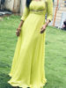 Picture of Shimmery georgette long frock