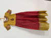 Picture of Red and yellow long frock 6-7y