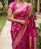 Picture of Soft banarasi weaving saree