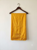 Picture of Yellow saree with kalamkari blouse