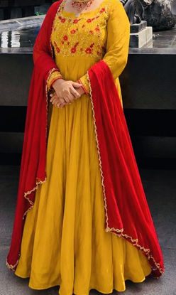 Picture of Designer Anarkali dress
