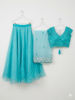 Picture of Beautiful blue soft Lehenga