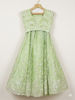 Picture of Pastel green reception party look lahenga