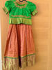 Picture of Orange kanchipattu lehenga 3y