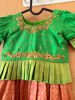 Picture of Orange kanchipattu lehenga 3y