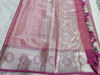 Picture of Silver zari katan silk Saree