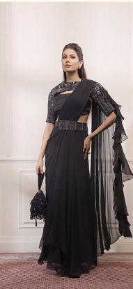 Picture of Isha Gupta Tayal Pre Draped Saree