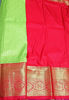 Picture of 💚Parrot green semi Kanchi pattu saree💚