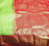 Picture of 💚Parrot green semi Kanchi pattu saree💚
