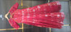 Picture of Tomato red ethnic silk cotton full frock 11-12y