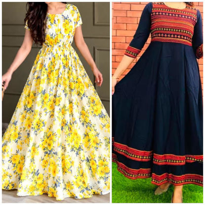 Picture of Long dress Combo