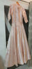 Picture of Blush Pink Silk Embroided Anarkali Gown