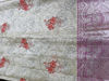 Picture of Kota tissue saree with cutwork blouse