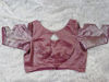 Picture of Kota tissue saree with cutwork blouse