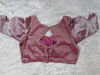 Picture of Kota tissue saree with cutwork blouse
