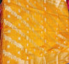 Picture of Bright yellow Banaras Fancy Organza saree ( no blouse)