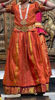 Picture of Rust Orange kanchi style lehanga blouse for 8-9Y